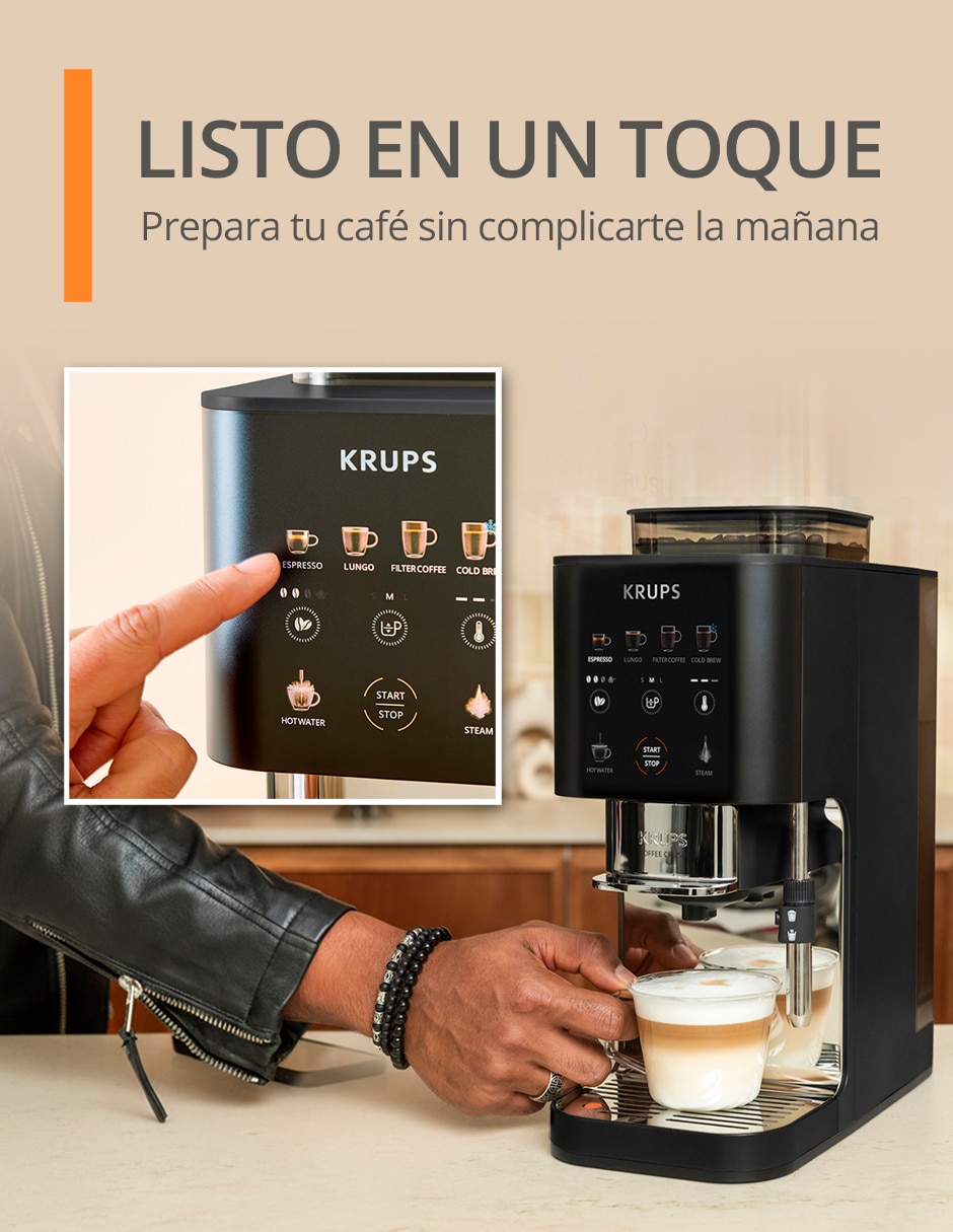 Cafetera super automática COFFEE CRUSH SA4039U1