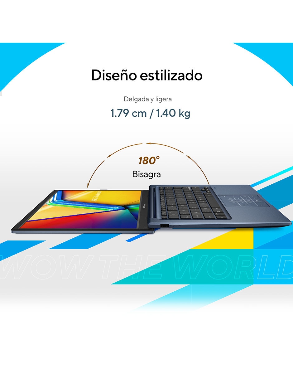 Laptop Vivobook 14 14 pulgadas Full HD Intel Core i5 Intel UHD Graphics 8 GB RAM 512 GB SSD