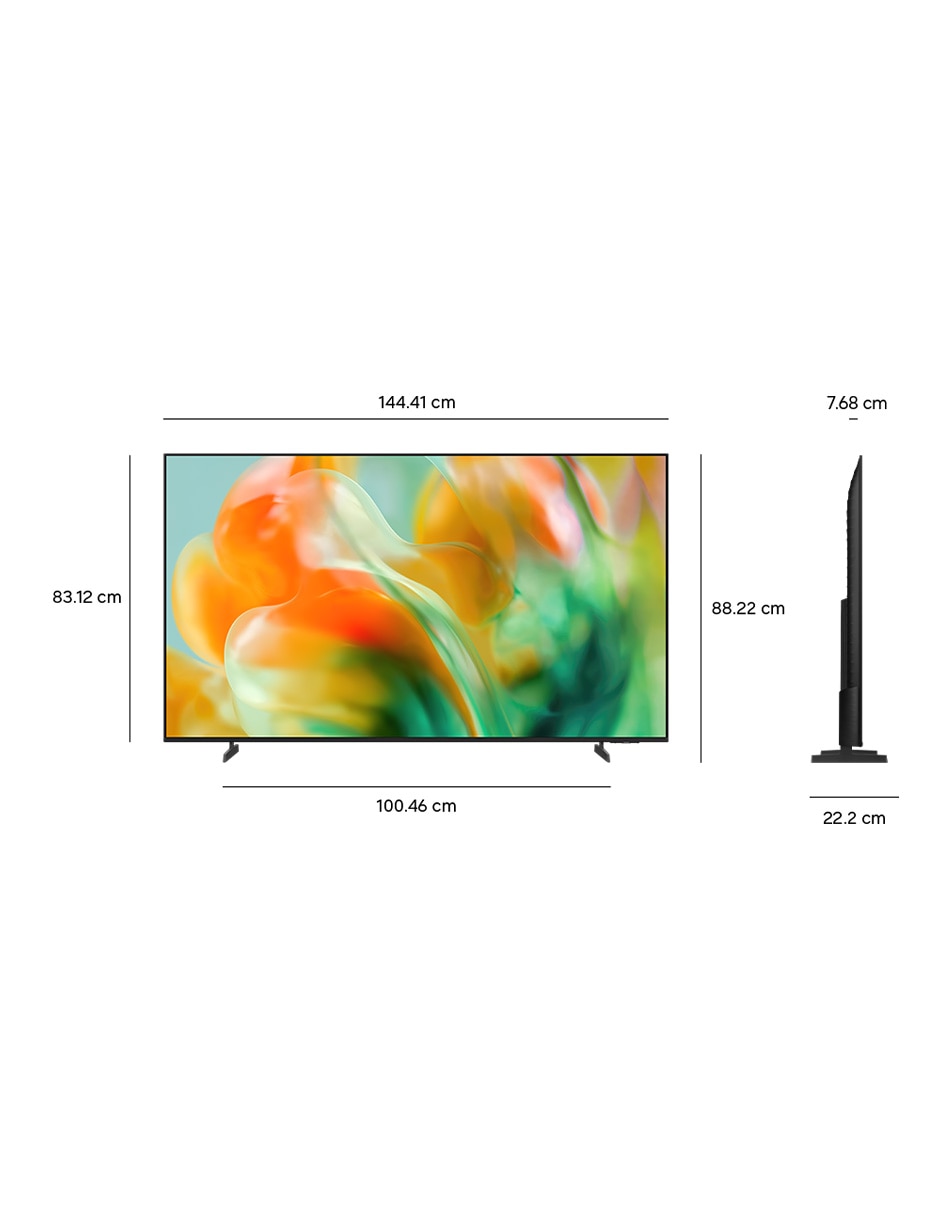Pantalla Smart TV Mini LED 65 pulgadas 4K UN65M80HAFXZX con AI Escalado a 4K