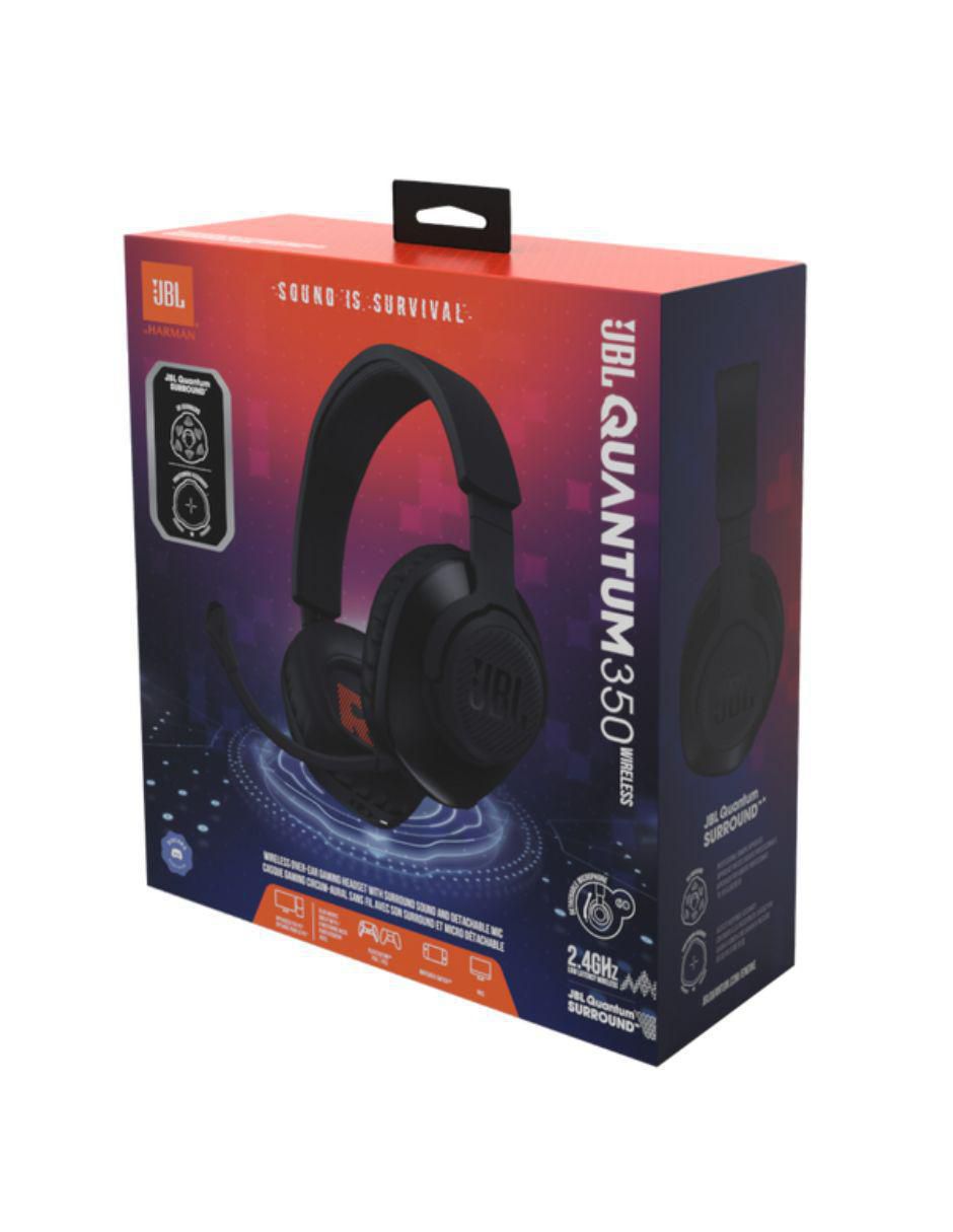Audífonos gamer inalámbricos Quantum 350 Wireless