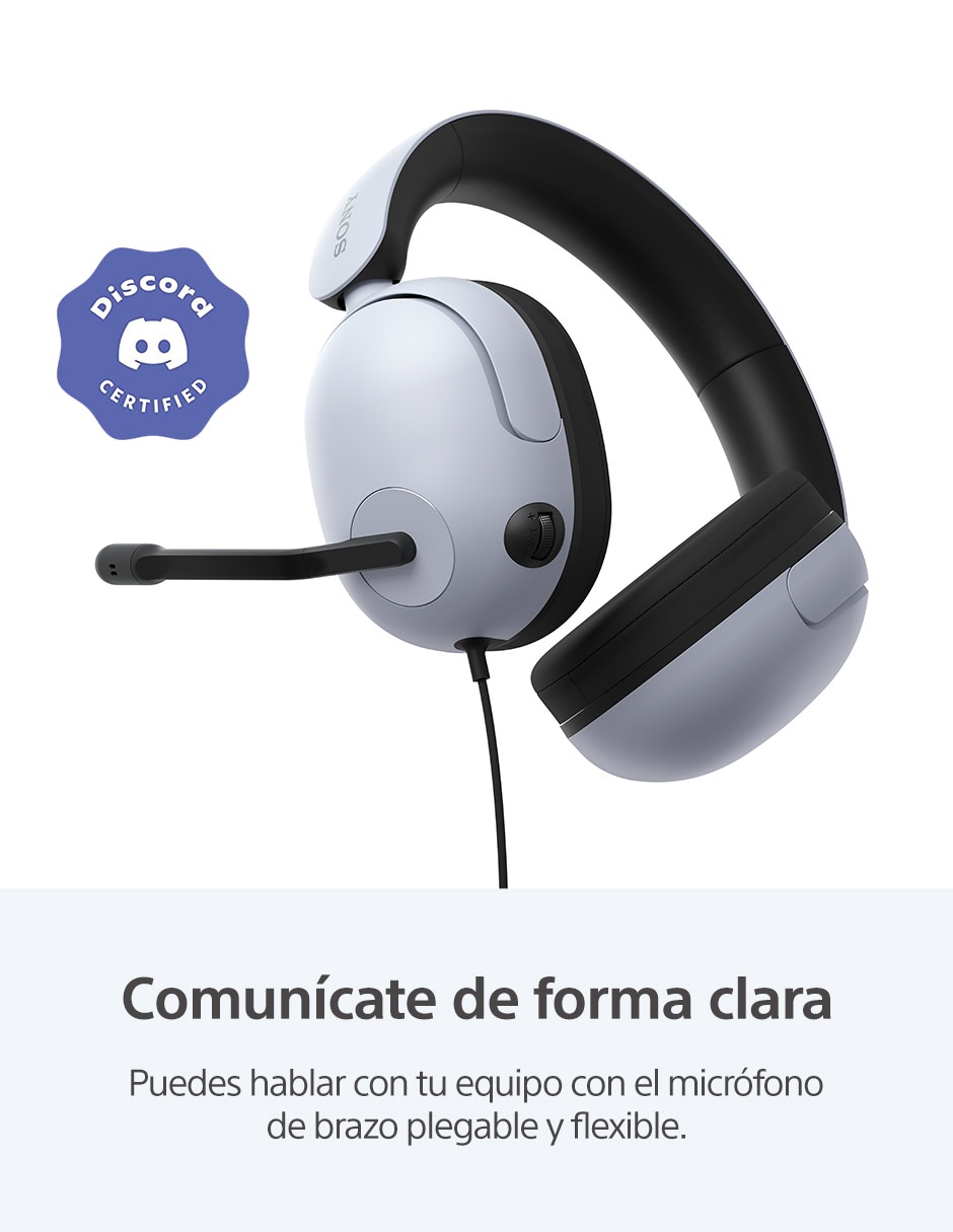 Audífonos gamer Over-Ear Inzone H3 alámbricos
