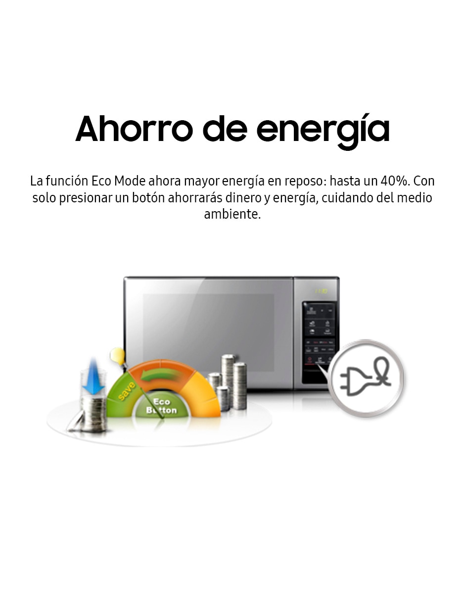 Horno de microondas con grill modelo MG402MCDXBB/AX de 1.4 pies cúbicos
