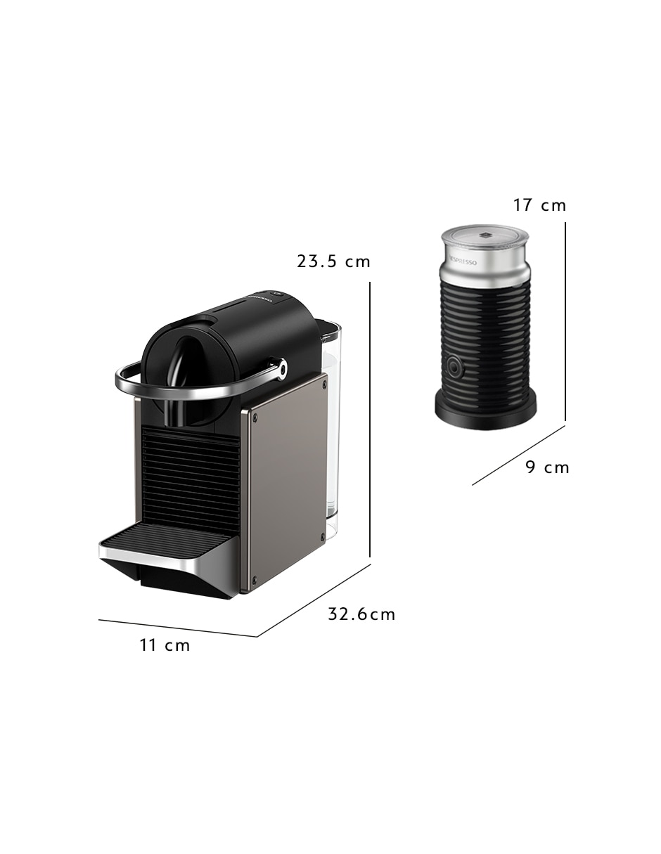 Cafetera multicápsulas pixie a4kc61-mx-tine2