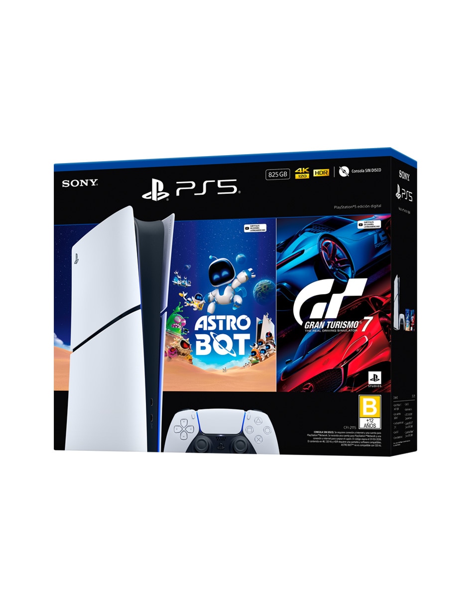 Consola PS5 de 825 GB edición bundle