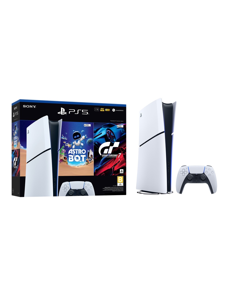 Consola fija ps5 de 1 tb edición digital