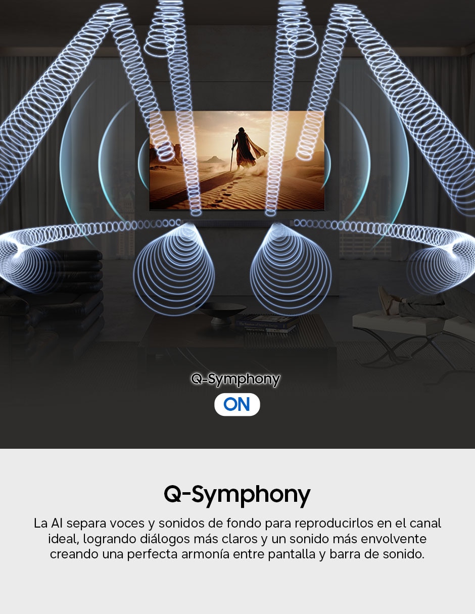 Barra de sonido hw-q990h/zx con subwoofer