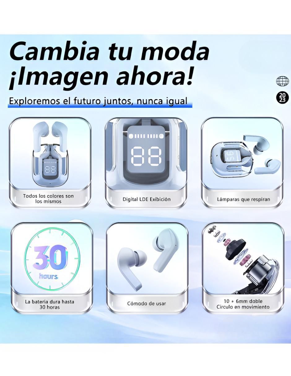 Audífonos gamer inalámbricos