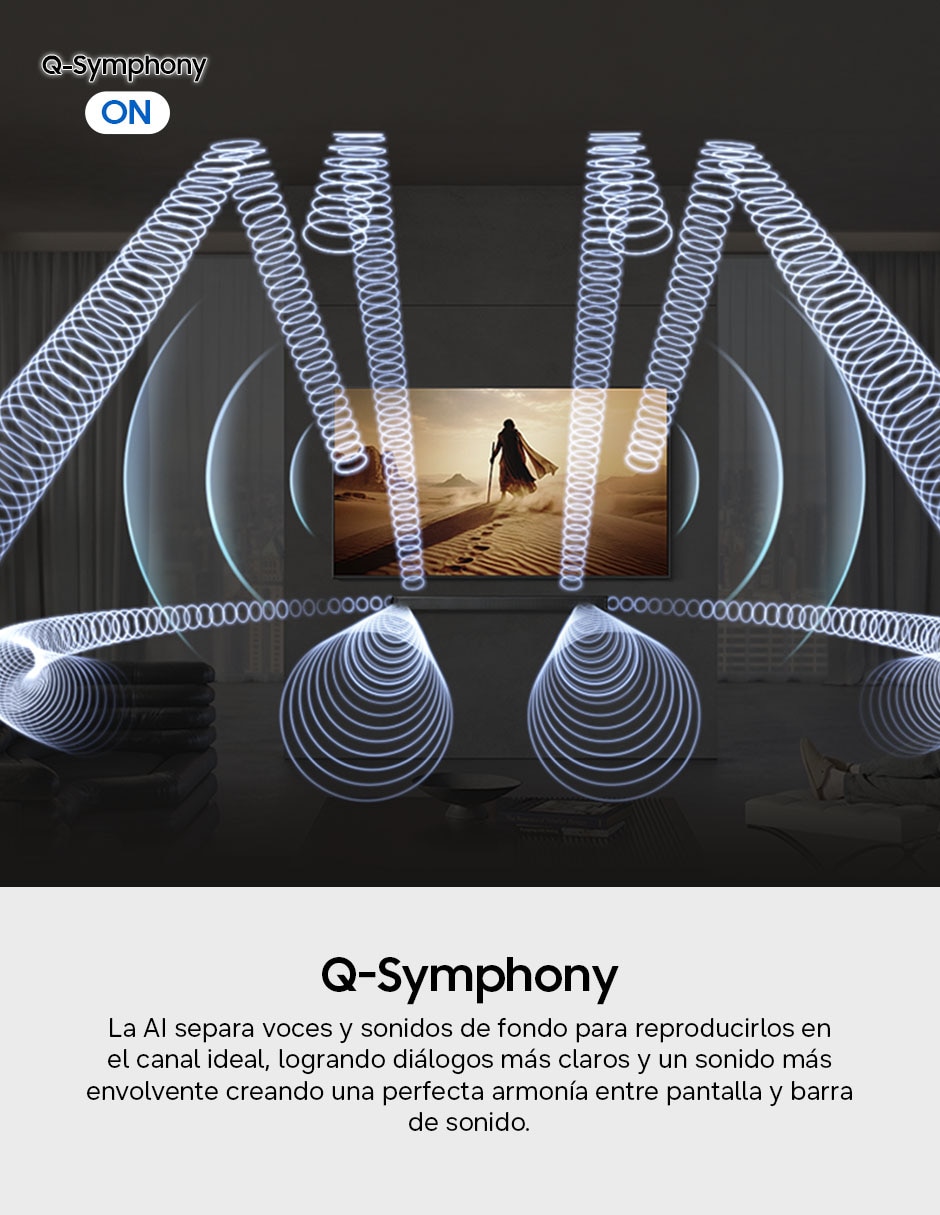 Barra de sonido hw-q800h/zx con subwoofer