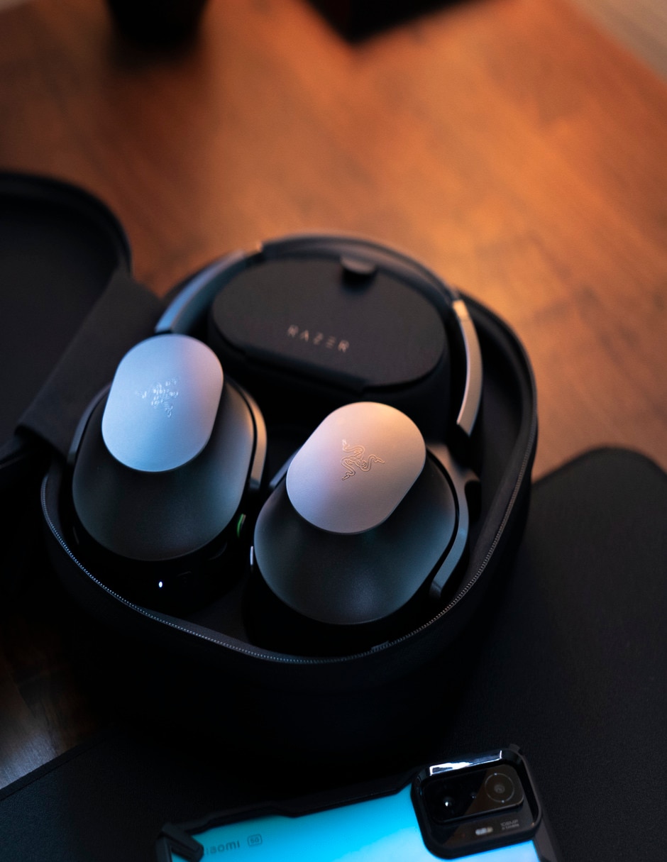 Audífonos gamer alámbrica e inalámbrica barracuda pro