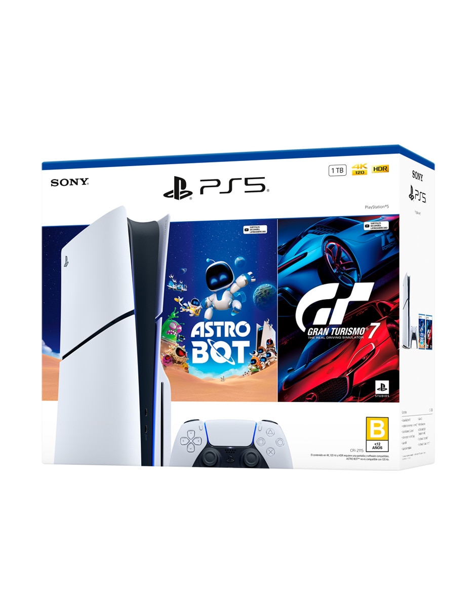 Consola fija ps5 de 1 tb
