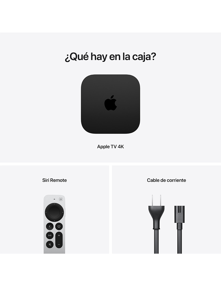 TV (Wi-Fi + Ethernet) 4K de 128 GB
