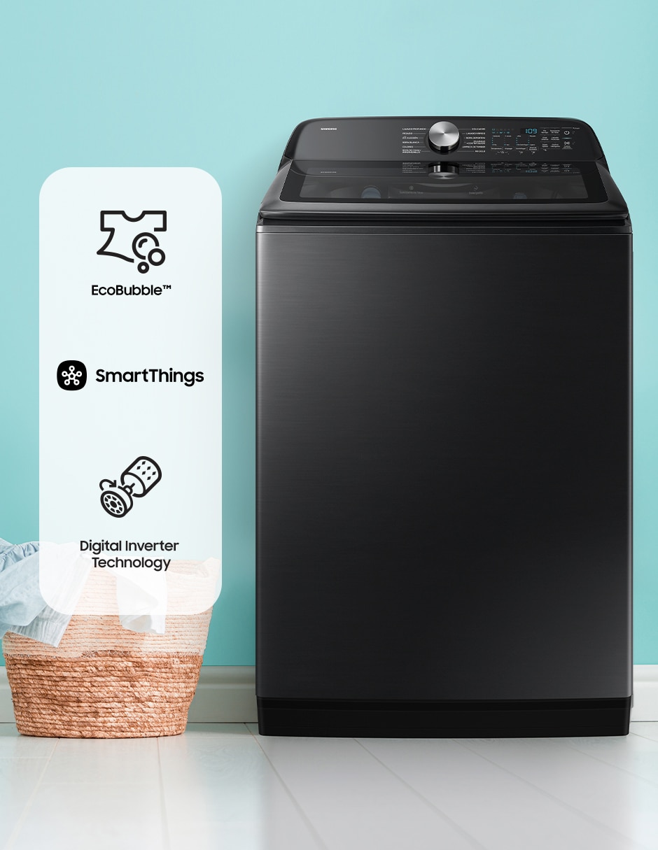 Lavadora 25 kg automática carga superior WA25DG5505AVAX