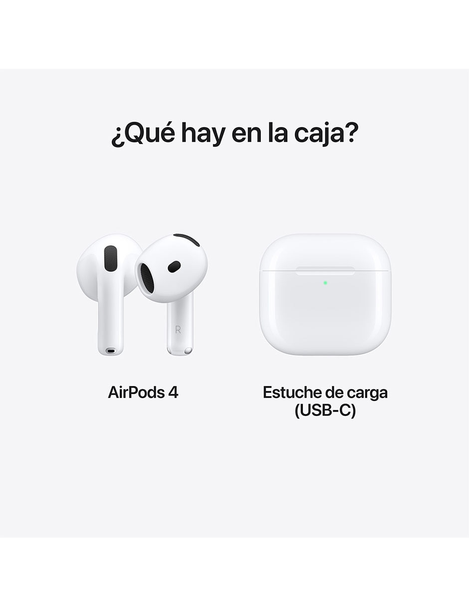 AirPods 4 inalámbricos