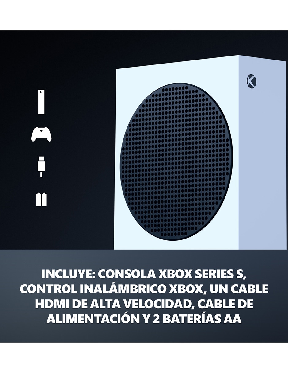 Consola fija xbox series s de 1 tb edición estándar