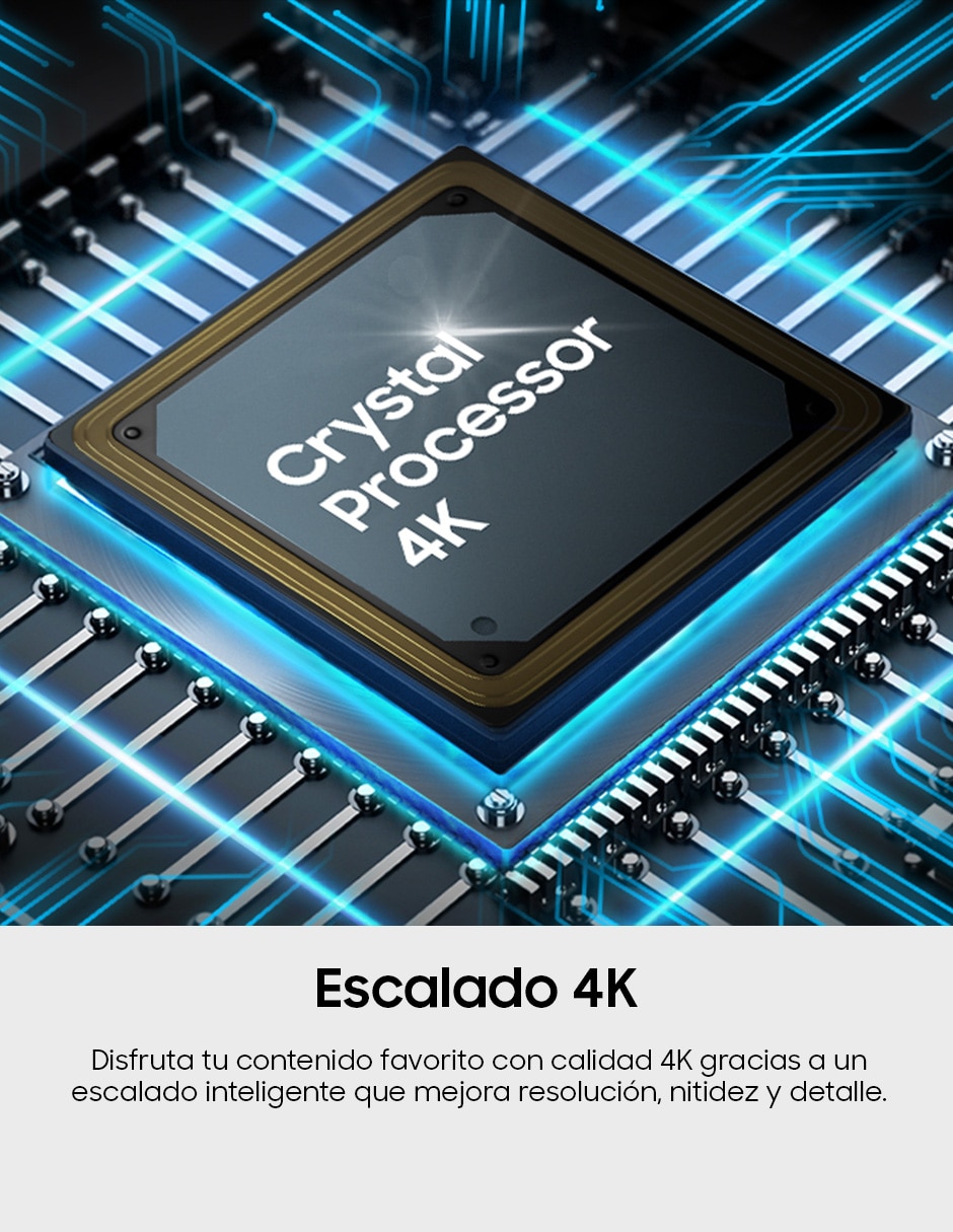 Pantalla Smart TV Crystal UHD de 43 pulgadas 4K/UHD UN43U8500HFXZX con Tizen