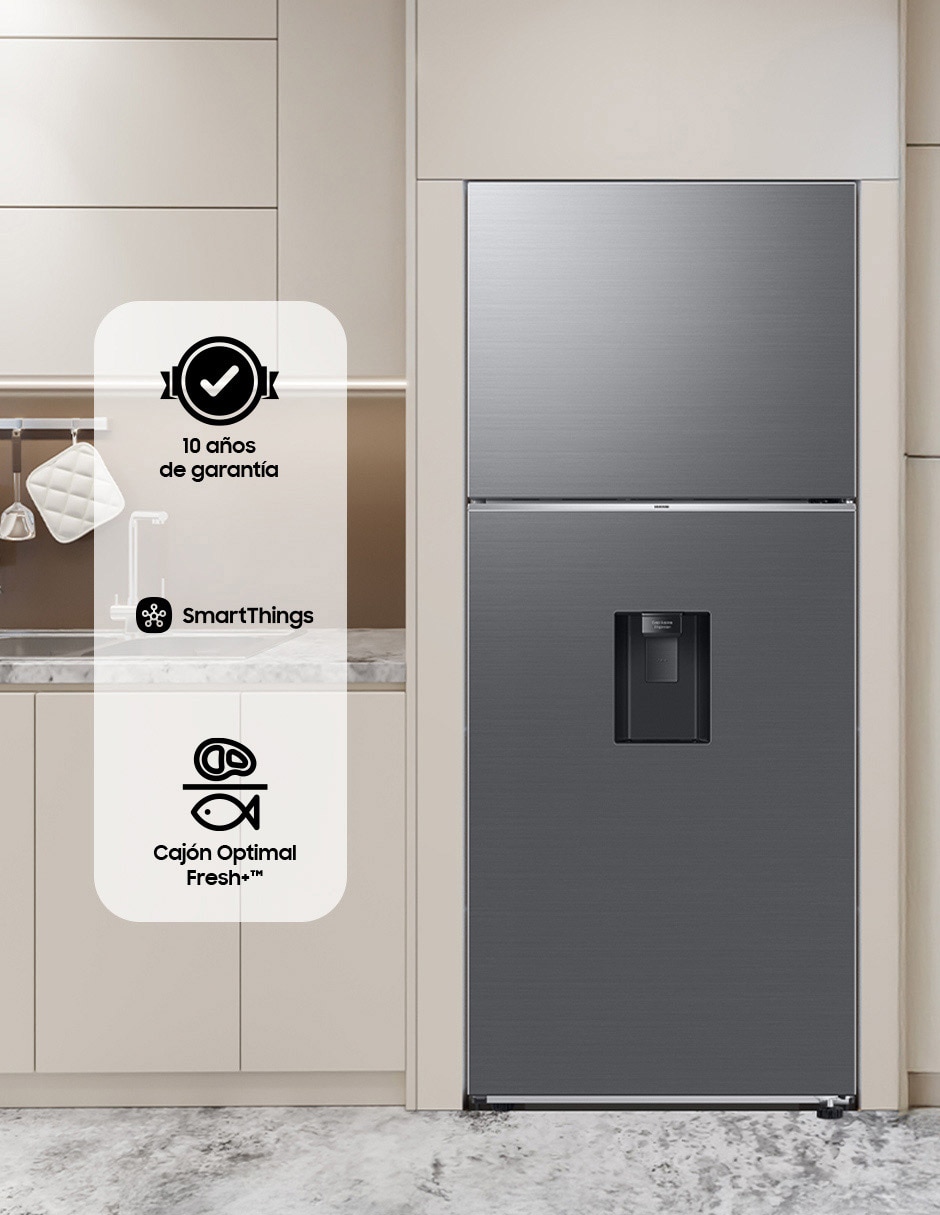 Refrigerador top mount 14 pies cúbicos inverter y no frost RT38DG6734S9EM