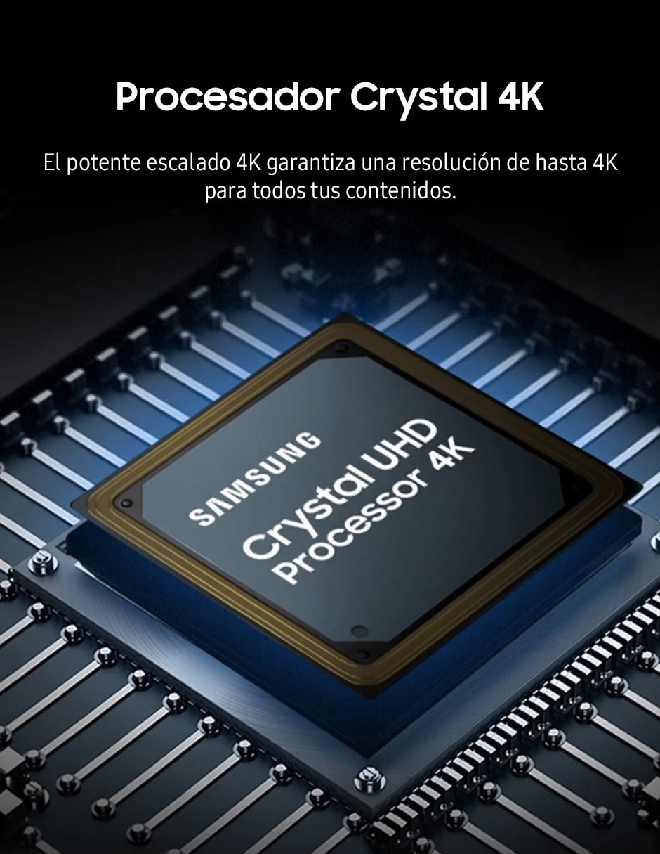 Pantalla Smart TV Crystal UHD de 70 pulgadas 4K/UHD UN70U8000FFXZX
