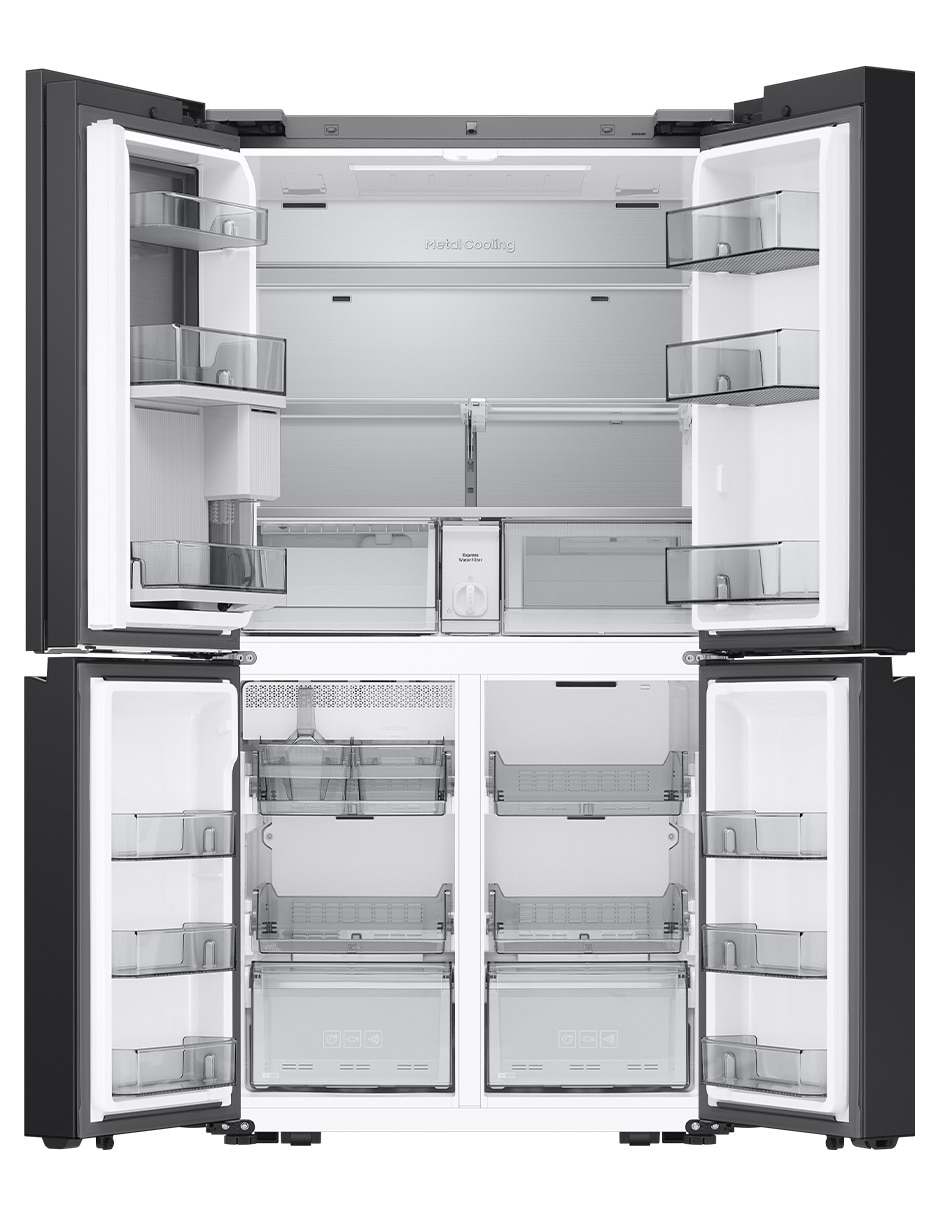 Combo refrigerador + pantalla french door 23 pies cúbicos inverter y no frost y fábrica de hielo F-RM90F6UN50U8