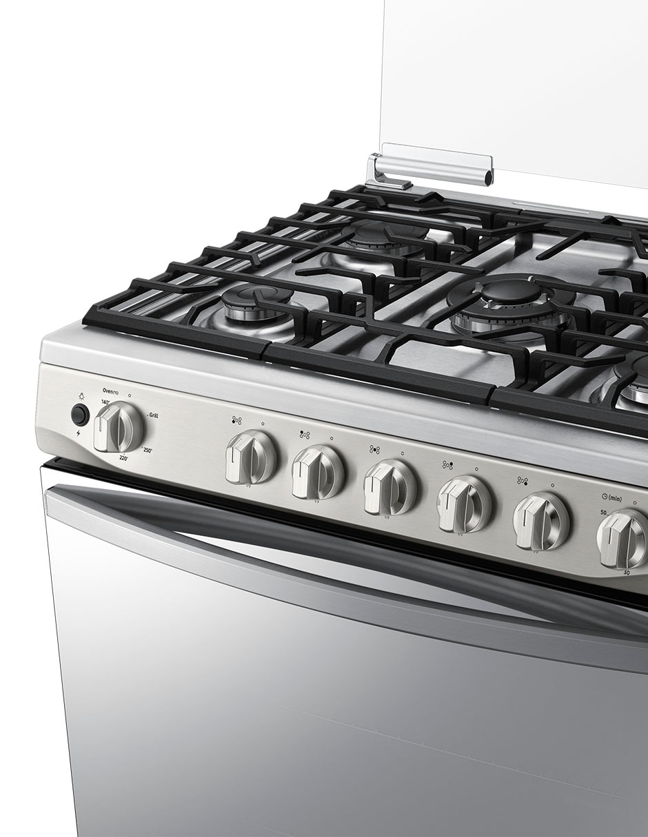 Estufa de piso a gas natural/lp 76.7 cm NX52T7422MS/AX de 5 quemadores