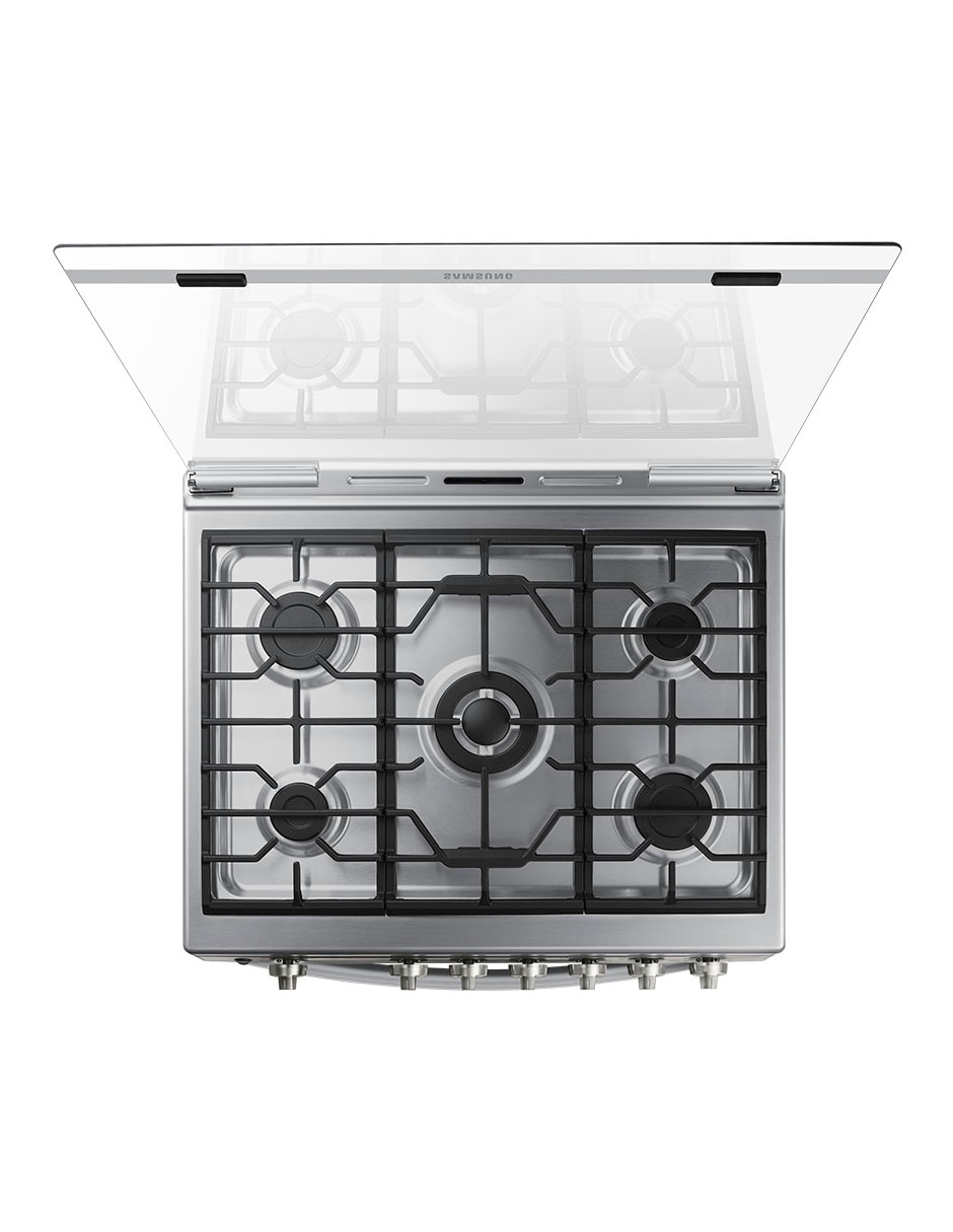 Estufa de piso a gas natural/lp 76.7 cm NX52T7422MS/AX de 5 quemadores
