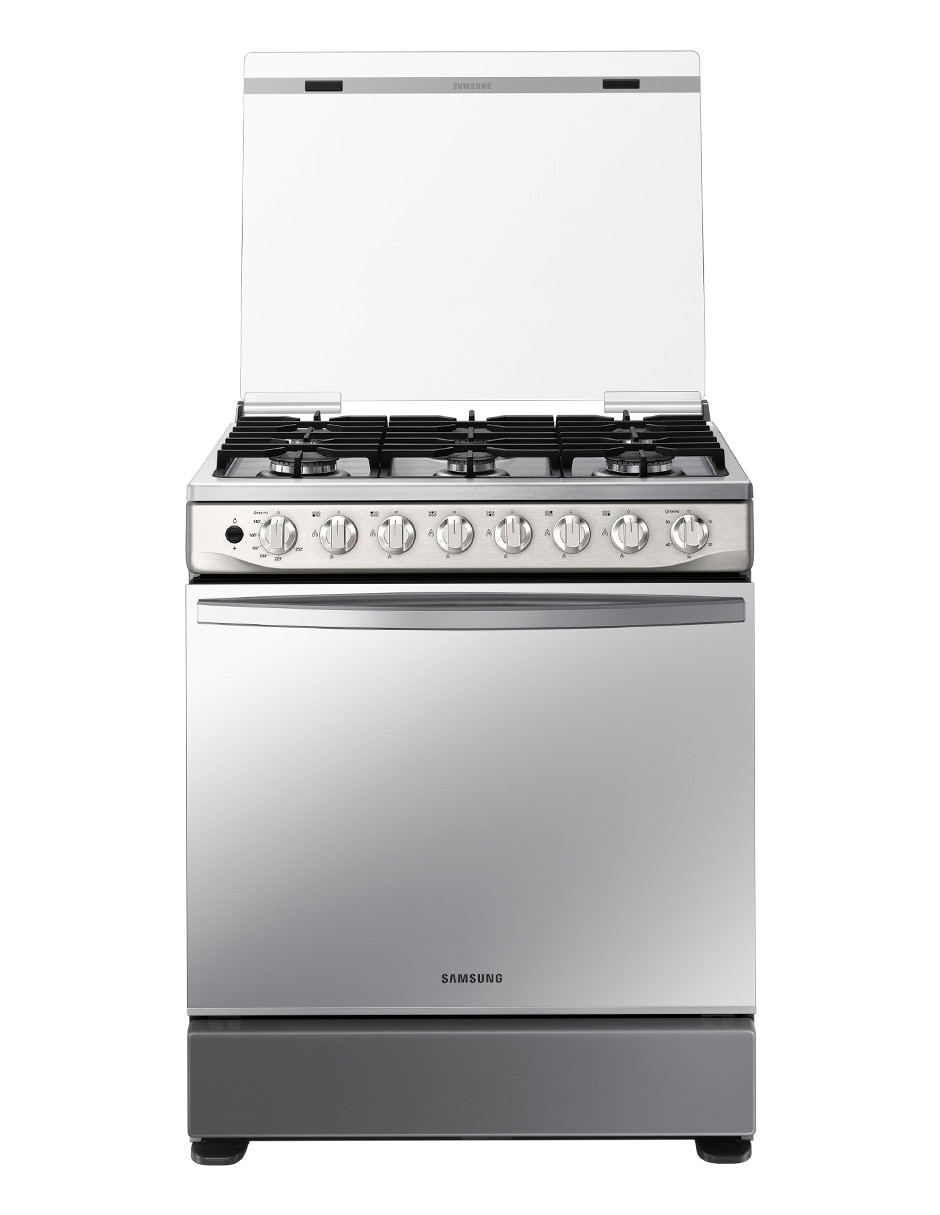 Estufa de piso a gas natural/lp 76.7 cm NX52T5412MS/AX de 6 quemadores