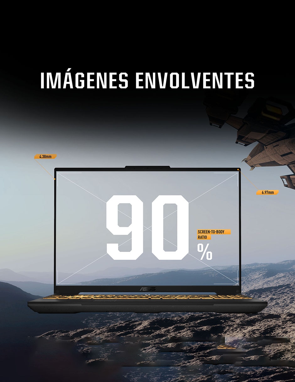 Laptop gamer FX607VJB-RL127W 16 pulgadas WUXGA Intel Core 5 210H NVIDIA GeForce RTX 3050 16 GB RAM 512 GB SSD