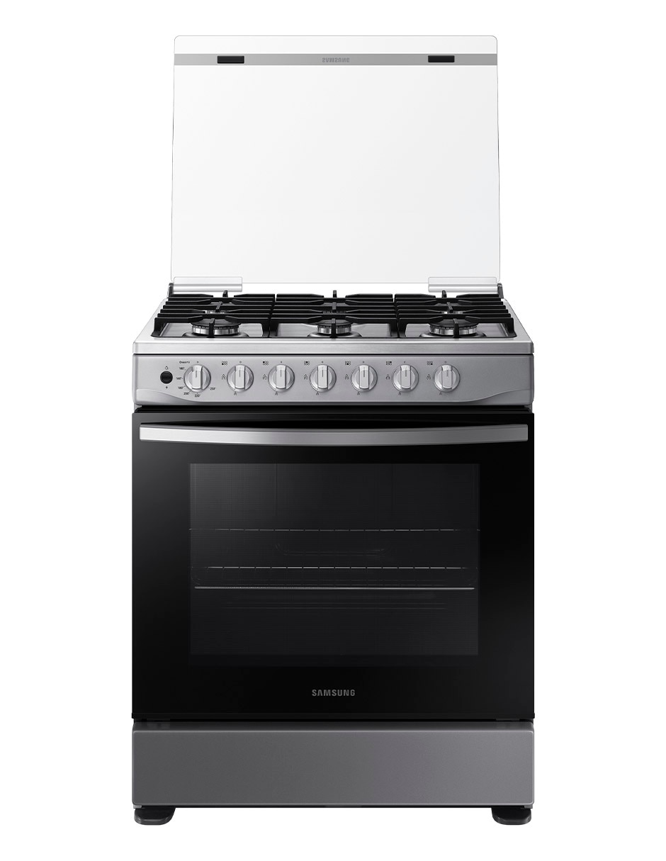 Estufa de piso a gas natural/lp 76 cm NX52D3000MV/AX de 6 quemadores