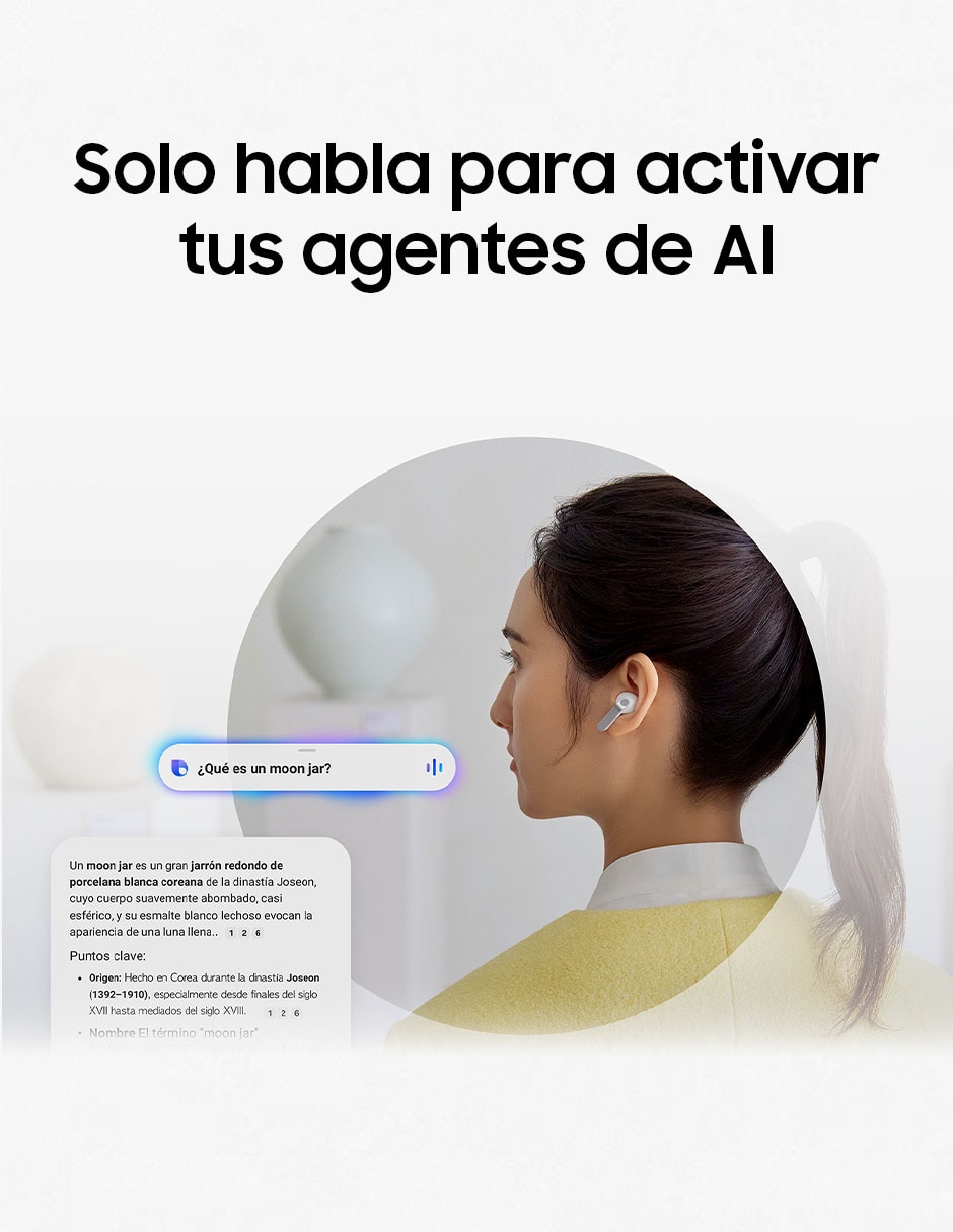 Audífonos true wireless Galaxy Buds4 Pro inalámbricos con cancelación de ruido