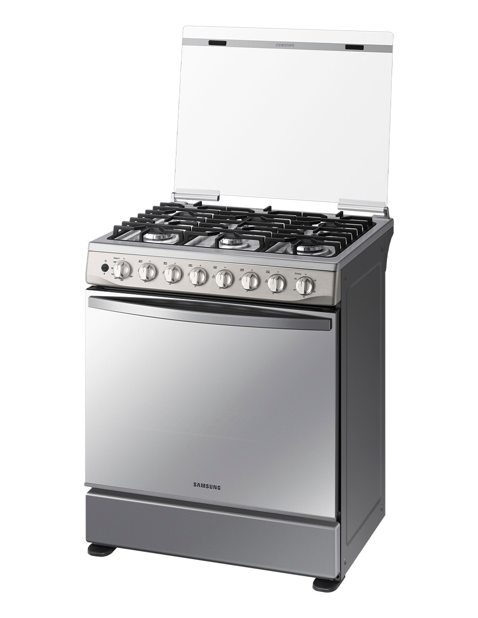 Estufa de piso a gas natural/lp 76.7 cm NX52T5412MS/AX de 6 quemadores