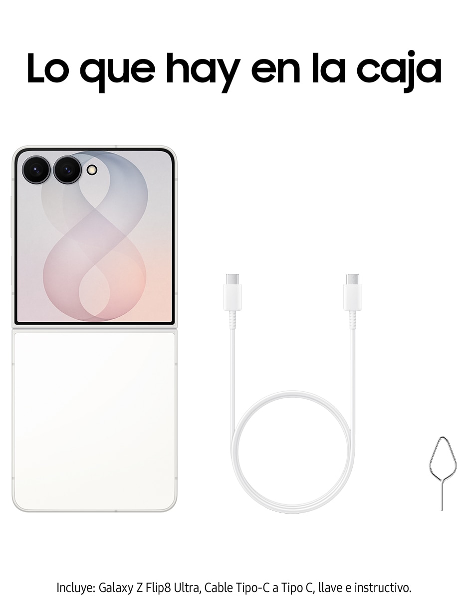Flip8 super AMOLED plus 6.9 pulgadas