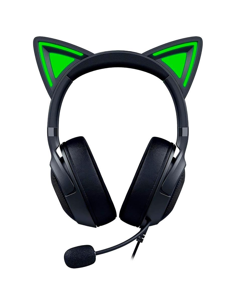 Audífonos gamer Over-Ear Kraken Kitty V2 alámbricos