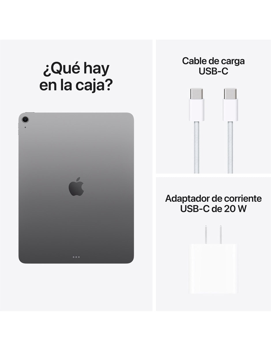 iPad Air M4 13 pulgadas 128 GB 12 GB RAM Gris Espacial