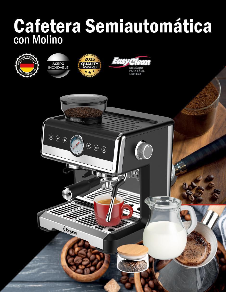 Cafetera con molino bdcm22