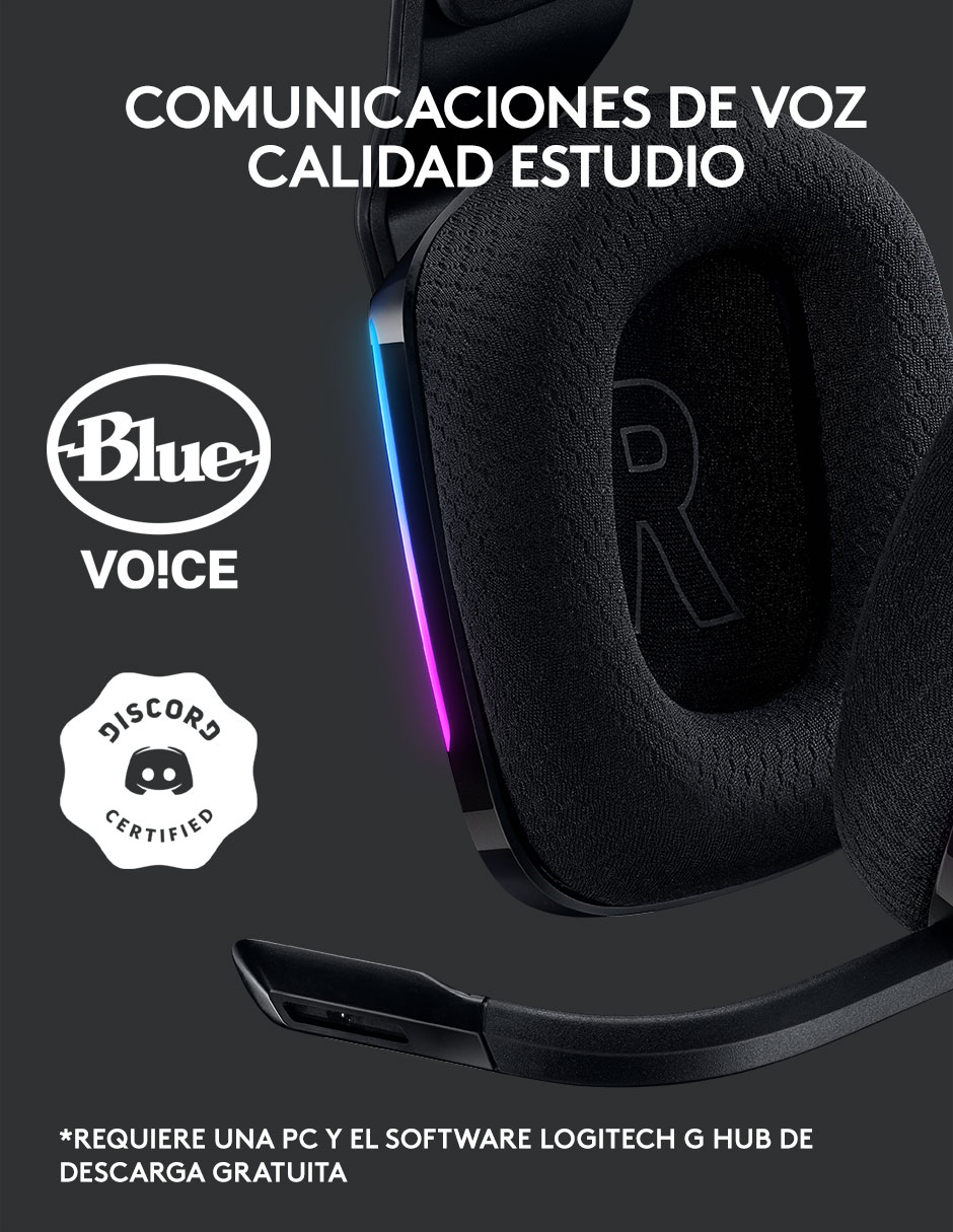 Audífonos Inalámbricos G733 negro