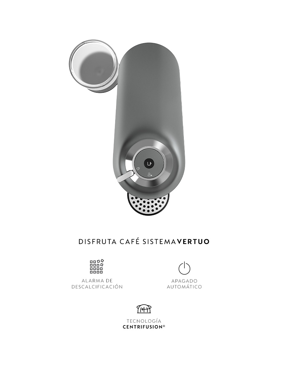 Cafetera multicápsulas vertuo pop gcv6-us-ti-ne3