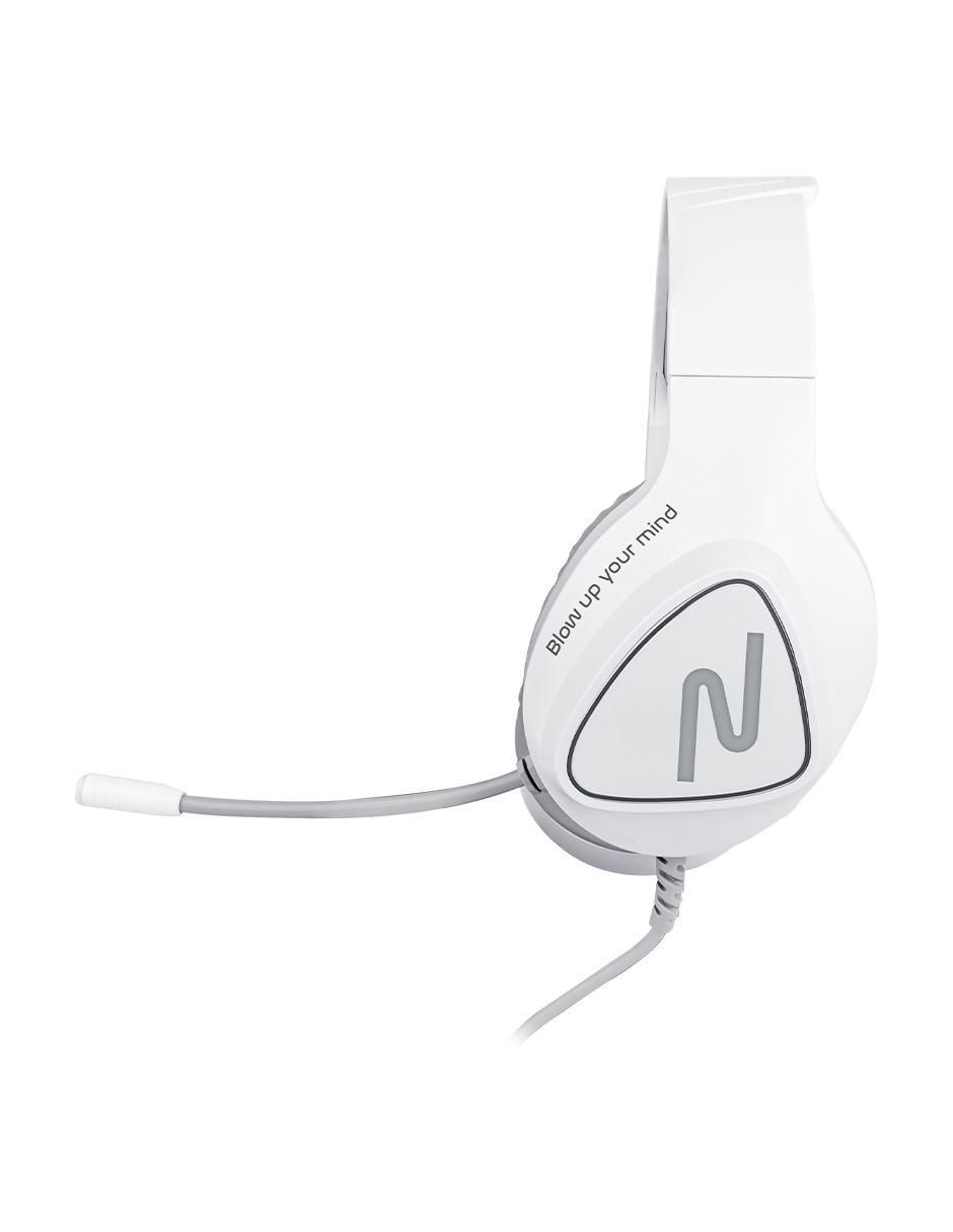 Audífonos Gamer Over-Ear Nsacau01 alámbricos con cancelación de ruido