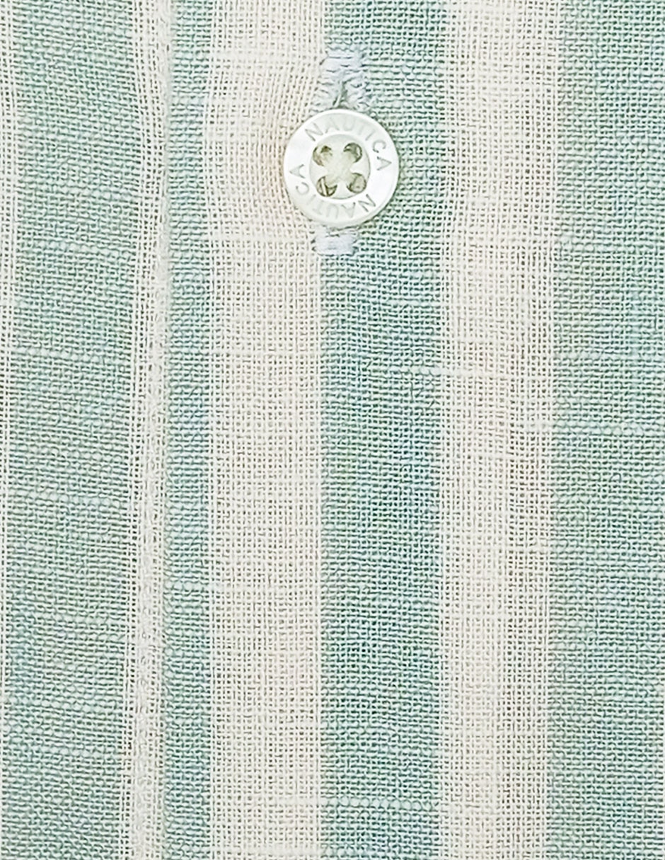 Camisa de vestir de algodón manga larga para hombre