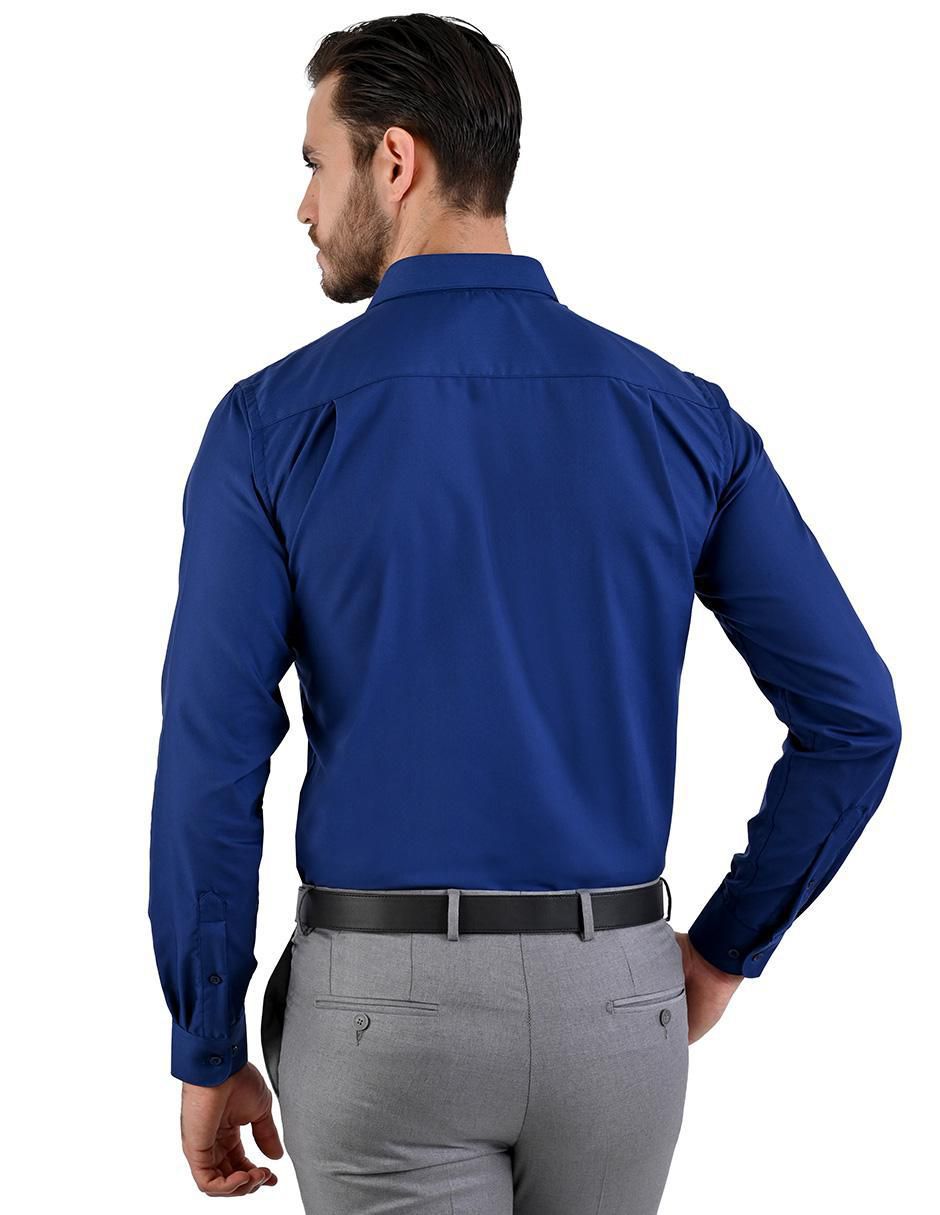 Camisa de vestir manga larga para hombre
