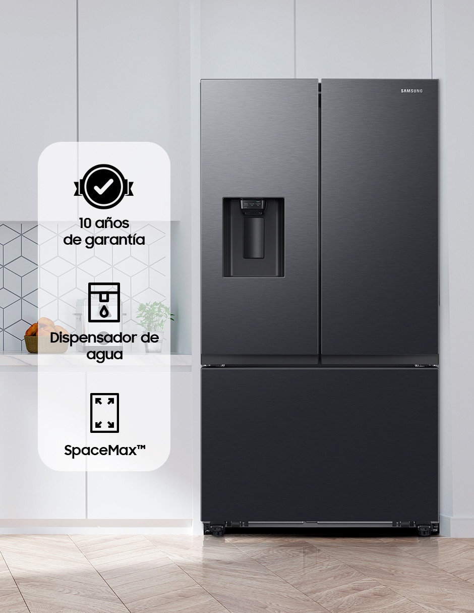 Refrigerador french door 31 pies cúbicos inverter y fábrica de hielo RF32CG5411B1EM