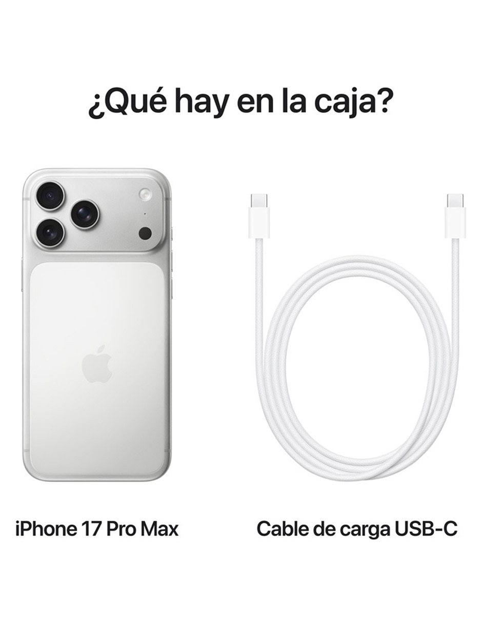iPhone 17 Pro Max 6.9 pulgadas Super Retina XDR