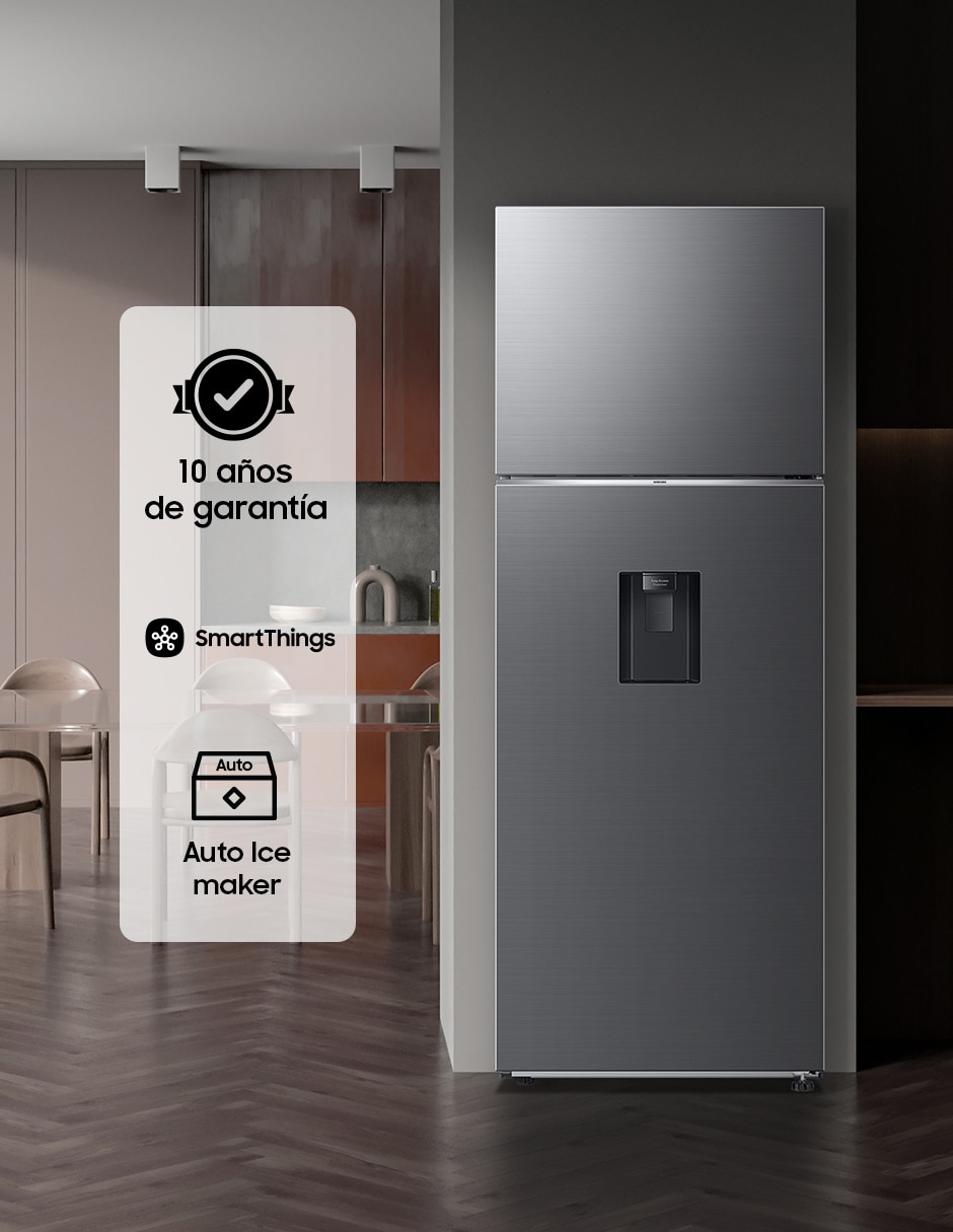 Refrigerador Top mount 19 pies cúbicos tecnología inverter y fábrica de hielos RT53DG6758S9EM