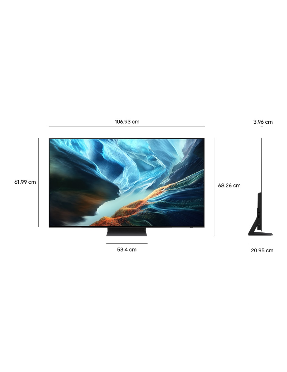 Pantalla Smart TV OLED 48 pulgadas 4K QN48S90HAEXZX con AI Escalado a 4K