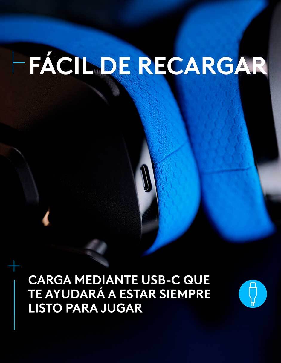 Audífonos gamer inalámbricos