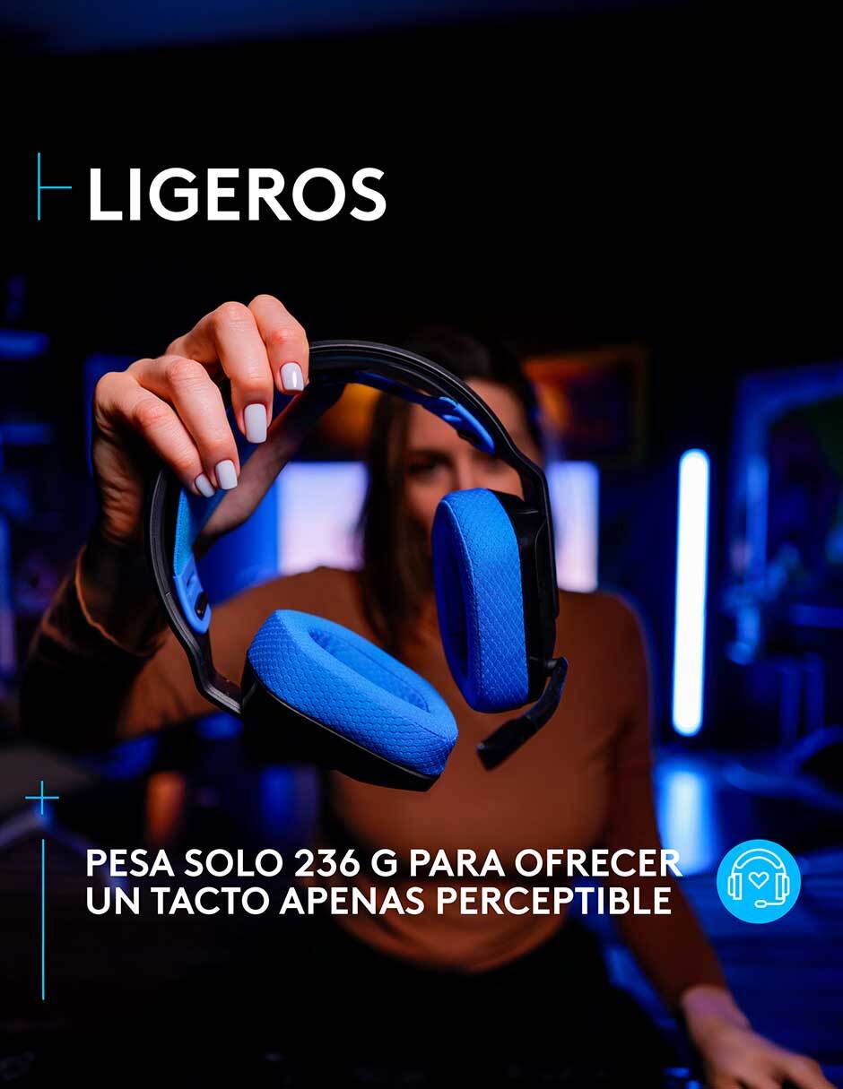 Audífonos gamer inalámbricos