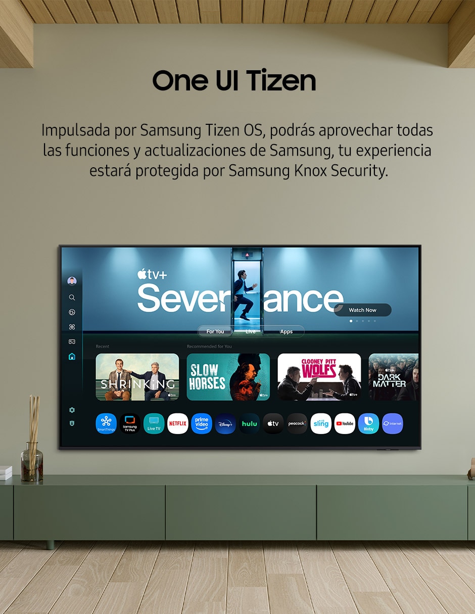 Pantalla Smart TV Crystal UHD de 43 pulgadas 4K UN43U8200FFXZX