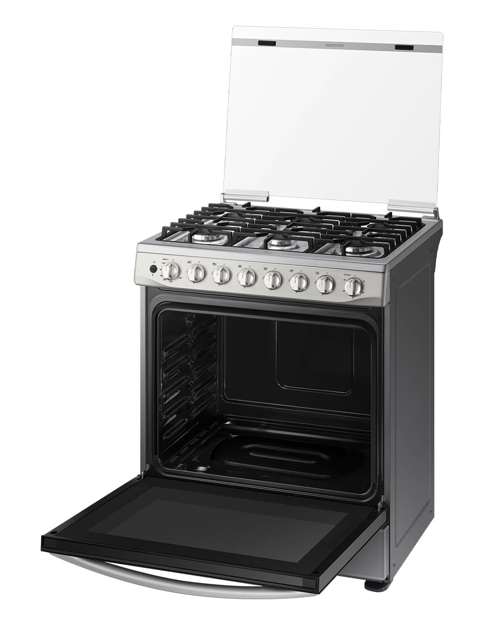 Estufa de piso a gas natural/lp 76.7 cm NX52T5411MS/AX de 6 quemadores