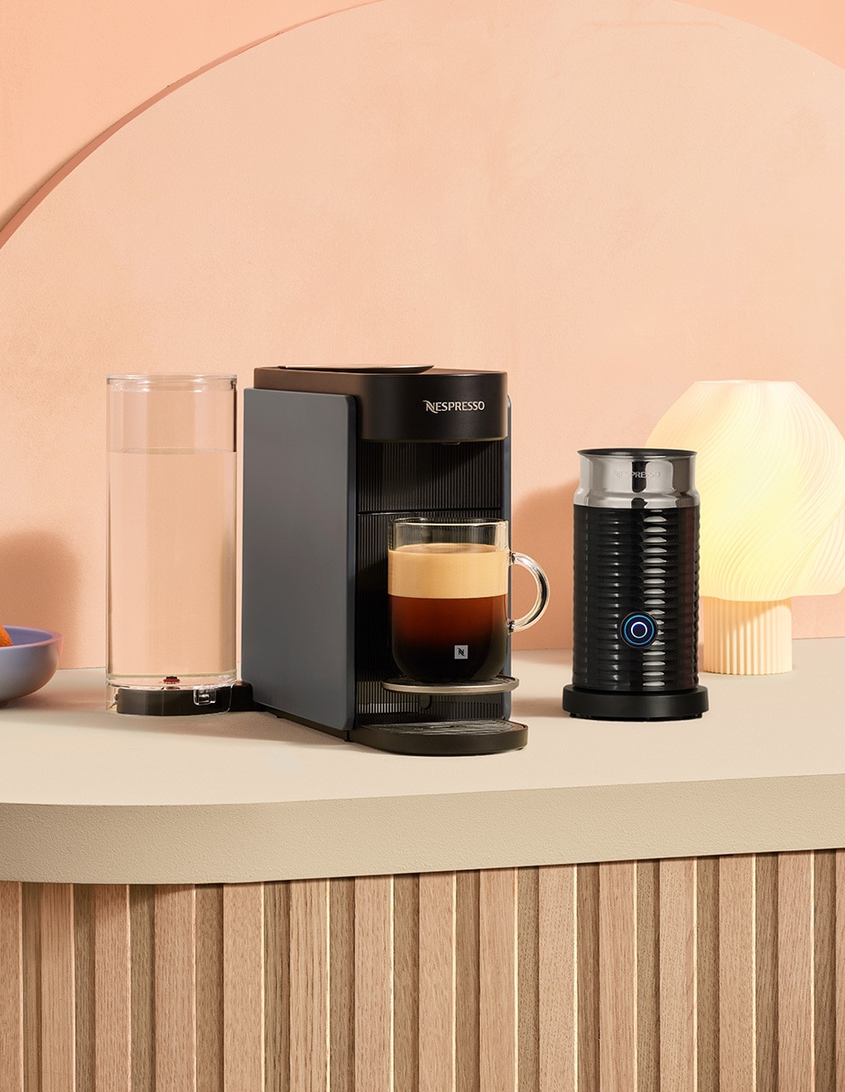 Combo cafetera y aeroccino vertuo md1