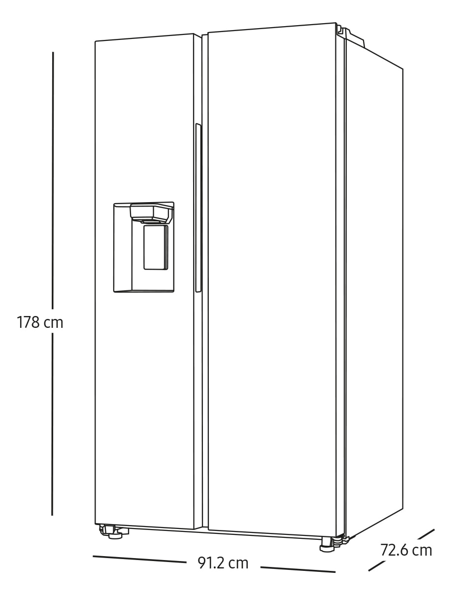 Refrigerador Bottom mount 22 pies cúbicos inverter y fábrica de hielo RS22T5200B1/EM