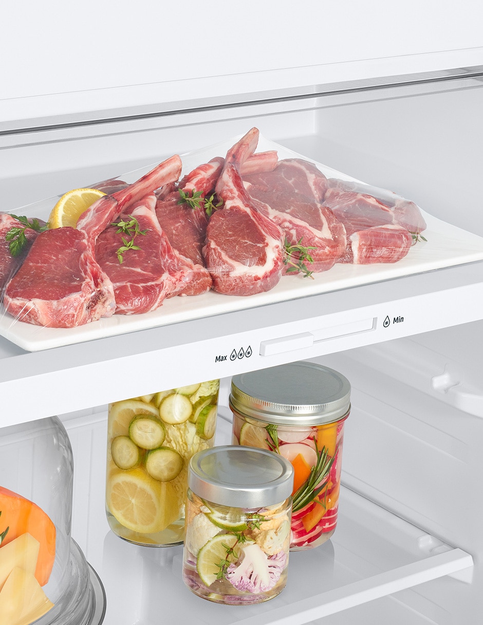 Refrigerador Top mount 15 pies cúbicos inverter y fábrica de hielos Rt42dg6774s9em