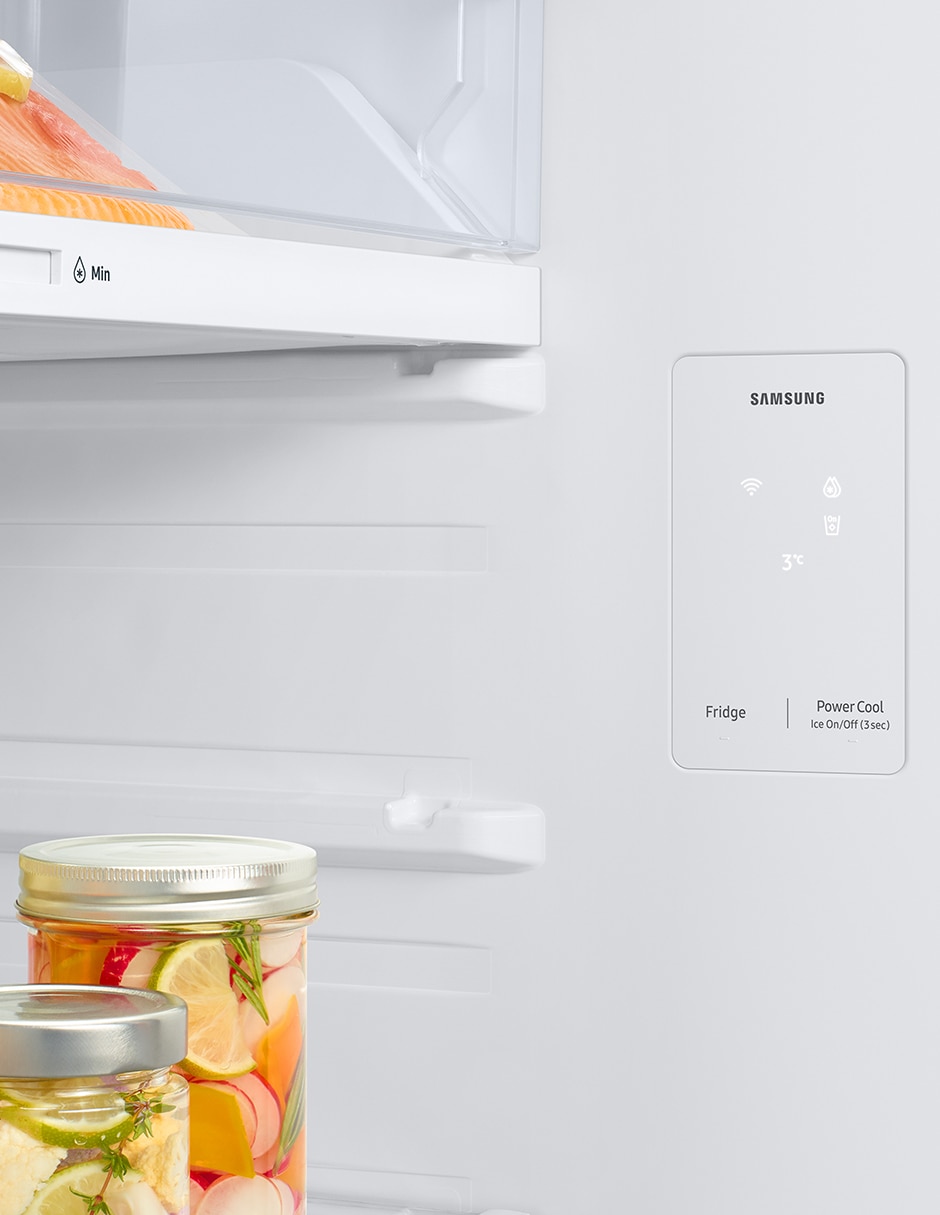 Refrigerador Top mount 15 pies cúbicos inverter y fábrica de hielos Rt42dg6774s9em